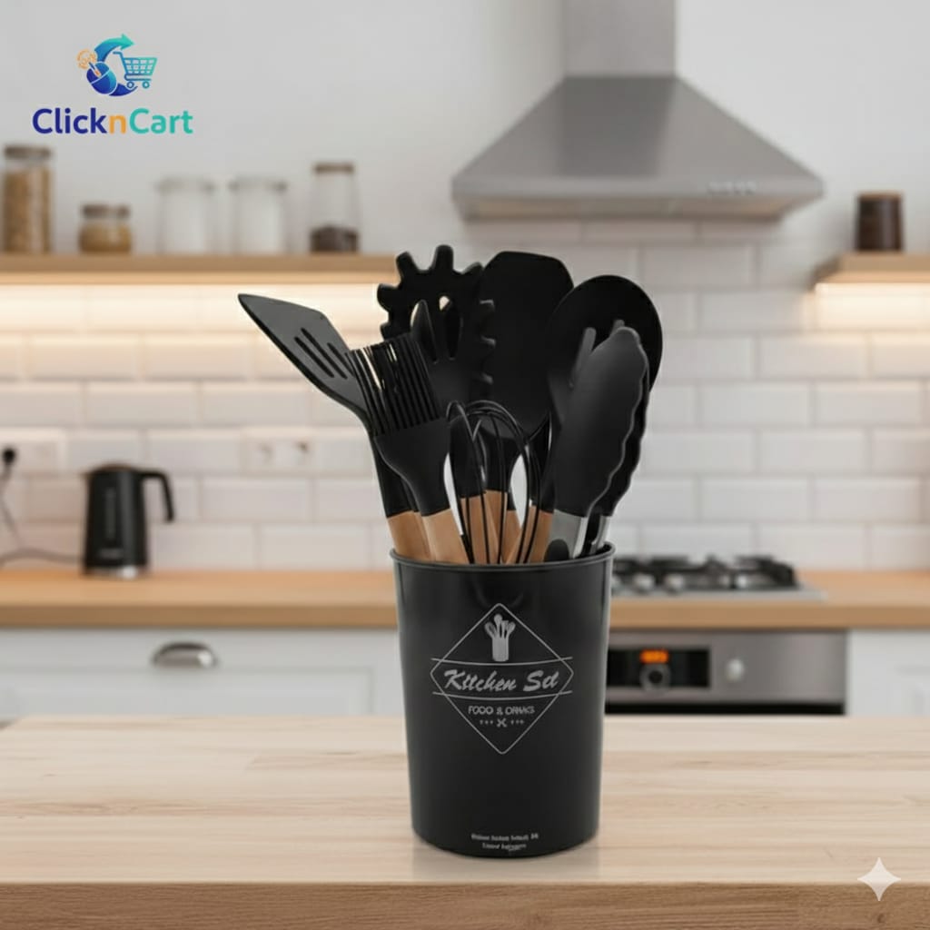 16-Piece Silicon Spoon Set